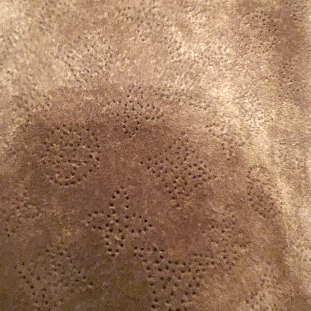 Louis Vuitton Tan Perforated Emblem Suede Boots - Picture 8 of 16